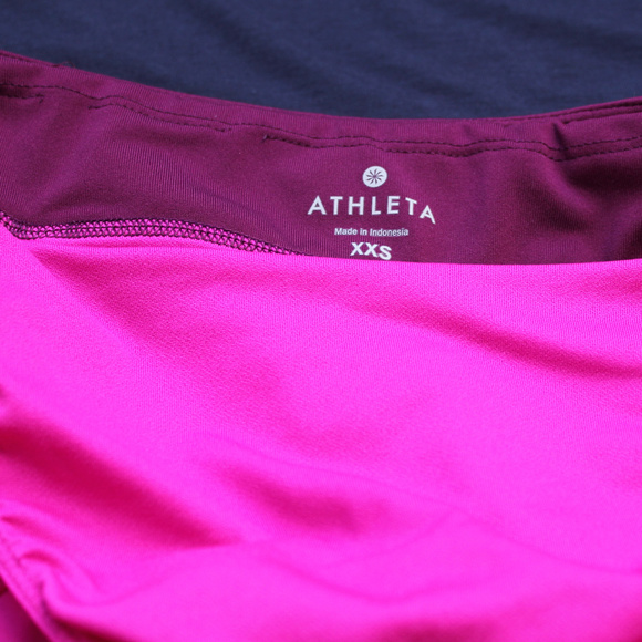 Athleta Track This Run Lined Short 3" Fuschia XXS - Picture 7 of 8